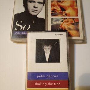 Peter Gabriel Cassette Tapes Collection